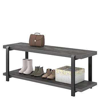 超人気＆希少！TRUCK FURNITURE BENCH AND SHELVES Amazon.com: Walker Edison Julian Rustic Farmhouse Lift Top